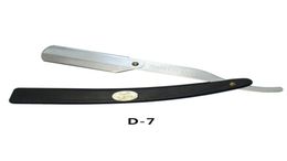 2017 SZS Black Steel Traditional Throat Cut Shaving Straight Blade Razor3313059