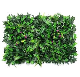 Artificial Garden Green Plant Indoor Simulation Grass Home Wall Decoration Els Cafes Backdrops Outdoor Tuin Decorative Flowers W3089426