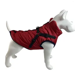 Dog Apparel Waterproof Jacket Winter Warm Clothes For Small Large Dogs Puppy Zipper Vest Coats