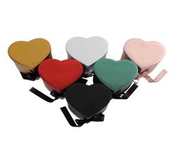 Heart Shaped Double Layer Rotate Flower Chocolate Gift Box DIY Wedding Party Decor Valentine039s Day Flower Packaging Case7048710