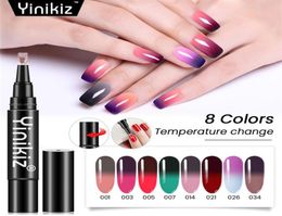 Nail Gel 5ML Temperature Color Pen Polish magic colour By LED UV Lamp29736561353