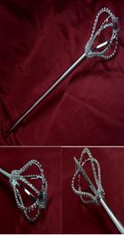 Rhinestone Sceptre Three Dimenshional Bub Pageant Props Bridal Beauty Queen Winner Cosplay Party Accessories Crystal Sceptre Mk0274683170