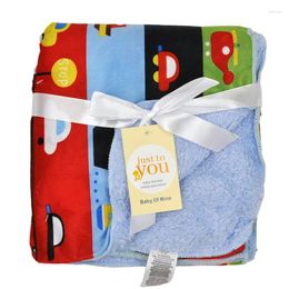 Blankets Soft Lovely Baby Blanket Born Cartoon Swaddling Spring Winter Manta Stroller Nap Cobertor