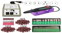 20000RPM Electric Nail Drill Machine Set Milling Cutters for Manicure Pedicure Tips Gel Remover File Strong Nail Drill Equipment7067984