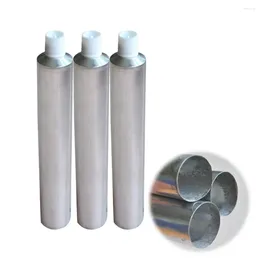 Storage Bottles 1000pcs 30ml Silver Toothpaste Tubes Wholesale Aluminium Empty Travel Tube Unsealing DPJD Protect Packing