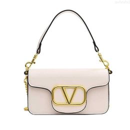 Luxury Brand Designer Chain Shoulder Bags Fashion v Letter Handbag Wallet Vintage Ladies Solid Color Leather Bag Crossbody Dhl RMHD