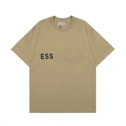 Essentialsclothing Mens Designer T Shirt Essentialsshirt Letter Graphic Tshirts Men Clothes Essentialsshorts Fashion USA High Street 1977 Short Sleeve 3362