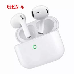 Pro4 Dual Mics Bluetooth Earphones Touch Control Earbuds TWS BT True Wireless Earphone Popular Earbud Headphone Headset for Iphone