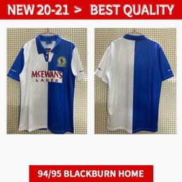 1994 95 Blackburn Retro Home Shirt Shearer 9 Blackburn Rovers retro Football Jersey 94 95 Blackburn Retro Sutton 16 RIPLEY 7 Jersey 194q