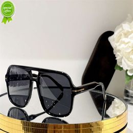 Designer Tom Sunglasses for Women Ft884 Oversized Frame Lenses Ford Luxury Sunglasses Men Classic Brand Original Box 1JKN