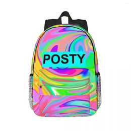 Backpack Music Poster Backpacks Teenager Bookbag Cartoon Children School Bags Laptop Rucksack Shoulder Bag Large Capacity