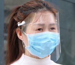 Antifog protective mask HD transparent child adult full face splashproof mask fumeproof face cap Wy4428526482