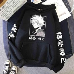 My Hero Academia Katsuki Bakugo Hoodies Sweatshirt Unisex Clothes Men Women Moleton Hoodie Autumn Oversized Clothes Men039s H125324200