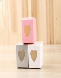 Love Heart Wedding Supplies Candy Boxes Favour Holders Baby Shower Gift Box Chocolate Cake Boxes Bag3441348