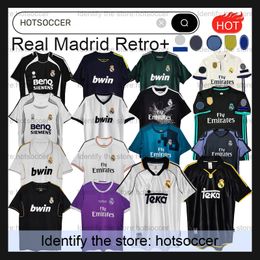 Real Madrid Retro Soccer Jerseys Finals Football Shirt GUTI BENZEMA SEEDORF CARLOS RONALDO KAKA 99 00 06 07 11 12 13 14 15 16 17 18 19 kits Modric Alonso BALE hotsoccer