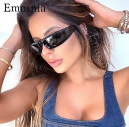 Sunglasses Emosnia Steampunk Sport Men Goggle Trend Women Y2k Mirror Sun Glasses Punk Shades Eyewear Outdoor Eyeglasses UV400Sungl9901261