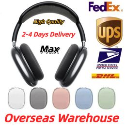 Para Apple AirPods Max Bluetooth Earbuds Acessórios para fones de ouvido transparente TPU Solid Silicone Protective Case Protective Case Airpod maxs capa de fone de ouvido