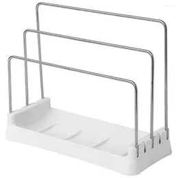 Jewelry Pouches Cutting Boards Holder Organizer Pantry Rack Bakeware Chopping Board Kitchen Countertop Storage White