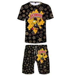 Funny Foods Backwoods Honey Berry Two Pieces Sets Men Hip hop Casual T shirt shorts Sport Suit Fashion Brand Clothes 2206167308236