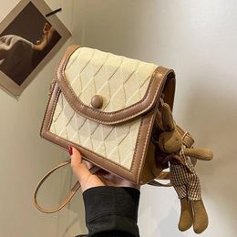 Shoulder Bags Crossbody Bag For Women Trendy And Fashionable Small Square High-end Texture Niche Versatile