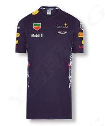 Motorsport Team Red Color Bull Teamline Racing Jersey Petronas Gp Short Sleeve Shirt Clothing Mx Dirt Bike Cycling2661139