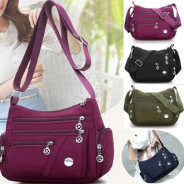 Bag Women Nylon Waterproof Messenger Bags For Lady Crossbody Shoulder Casual Handbags High Quality