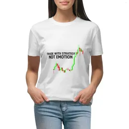 Women's Polos Forex Day Trader Collection T-shirt Cute Clothes Oversized Summer Tops Graphic T-shirts For Women