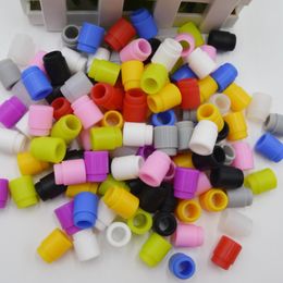 810 Wide Bore Silicone Drip Tip Colourful Mouthpiece Cover Rubber Test Caps with Individual Single Package For TF12 TFV8 big baby Kennedy Accessories