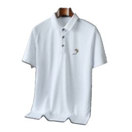 Men's Polo Shirt Men's Sports Fashion Horse T-shirt Casual Men's Golf Summer Polos Shirt Embroidery High Street hip hop trend bestselling short sleeve G10