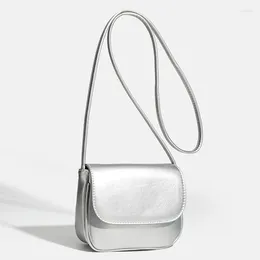 Evening Bags Classic Women's Bag 2024 Versatile Fashion Retro Korean Version Niche Simple One-shoulder Cross-body Mobile Phone