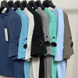 Men's T-shirts Men T-shirts Cp Compagny Mens Designer Polo Women Outfit Summer Stone Shorts Solid Colorr77k