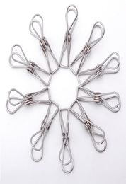 Stainless Steel Clothes Clips Socks Pos Hang Rack Parts Portable Clothing Clips Stainless Steel Pegs 3069918