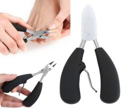 New 1Pcs Stainless Steel Nail Clipper Cutter Toe Finger Cuticle Plier Manicure Tool for Thick Ingrown Toenails Fingernail2437484