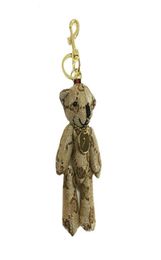 Fashion Accessories Creative Cute Cartoon Cloth Bear Key Chain Pendant Fashion Male And Female Couples Keychains Bag Hanging Ornam8342136