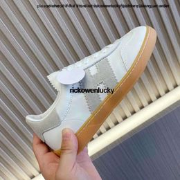 H Shoes Autumn h Family De Training Shoes Fashion Early Casual Sports Round Head Couple Genuine Leather Little White for Women