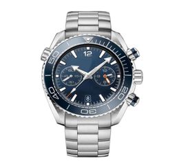 10 Styles Mens watch Luxury watches Blue Ceramic bezel 44mm 007 automatic Mechanical Ocean Diver 600m Skyfall Stainless Steel Back2350302