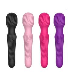 Sex Toy Massager 10 Modes Gspot Vibrators Av Wand Vagina Stimulators Clitoris Stimulation Toys Shop for Women Adult Couple Female75553757