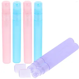 Storage Bottles Spray Bottle Refillable Perfume Atomizers Coloured Sample Tube Portable Empty Travel Fragrance Vial Makeup