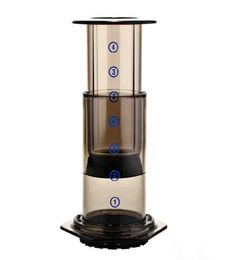 2020 New New Philtre Glass Espresso Coffee Maker Portable Cafe French Press CafeCoffee Pot For AeroPress Machine C10308261707
