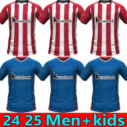 24 25 Club Soccer Jerseys BERENGUER 2024 2025 MUNIAIN Athletic Bilbao Home Away WILLIAMS Football shirt RAUL GARCIA VILLALIBRE Jersey Sancet GK UNAI SIMON