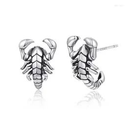 Stud Earrings European And American Style Trend Scorpion EarringMen Retro Fashion Exaggerated Personality Hip-hop Animal Ear Accessories