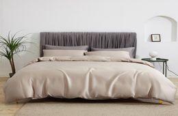 Luxury Top Grade 100 Silk Bedding Set Beauty Super Soft Pillowcase Queen King Duvet Cover Flat Sheet Or Fitted6498860