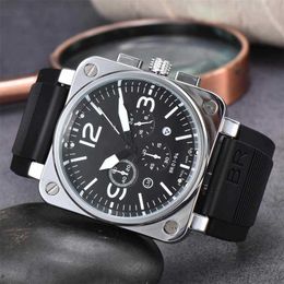 Watch watches AAA 2024 mens 6-pin quartz high-quality wrist watch full-function chronograph X7QA mens watch