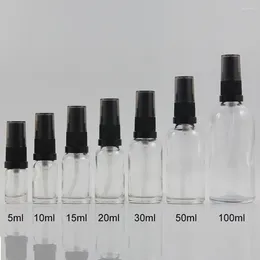 Storage Bottles 10ml Baby Lotion Bottle With Pump Empty Clear Essential Oil Makeup Skincare Packaging