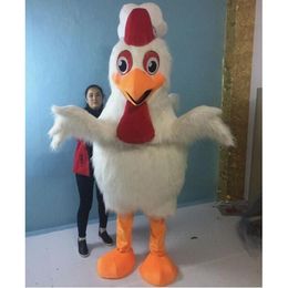 Adult Size Chicken Mascot Costume Top Cartoon Anime theme character Carnival Unisex Adults Size Christmas Birthday Party Outdoor