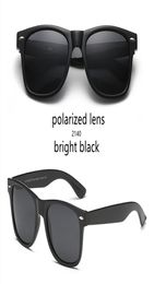 2140 1pcs Polarised glass designer brand classic pilot sunglasses fashion women sun glasses UV400 gold frame green mirror 62mm len8941359