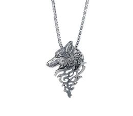 Chains Pendant Shape Wolf Jewellery Gift Fashion Alloy Necklace Head Necklaces Pendants296W2898412