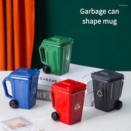 Mugs Creative Spoof Trash Can Mug Blogger With The Same Life Home Office Live Companion Small Gifts Video Creation