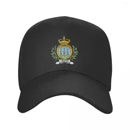 Ball Caps Fashion Coat Of Arms San Marino Baseball Cap Women Men Breathable Sanmarinese Flag Dad Hat Sports