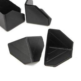 6cm* 6cm Black Plastic Triangle Corner Protector Cap For Express Carton Box Corner Guards 11 LL